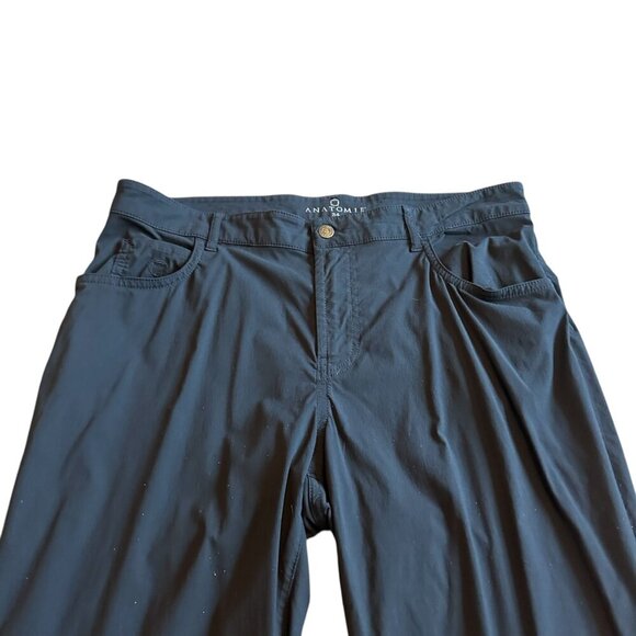 Anatomie Alessio Five Pocket Jean Style Pants Black Performance Size 34 Men's - Picture 4 of 15